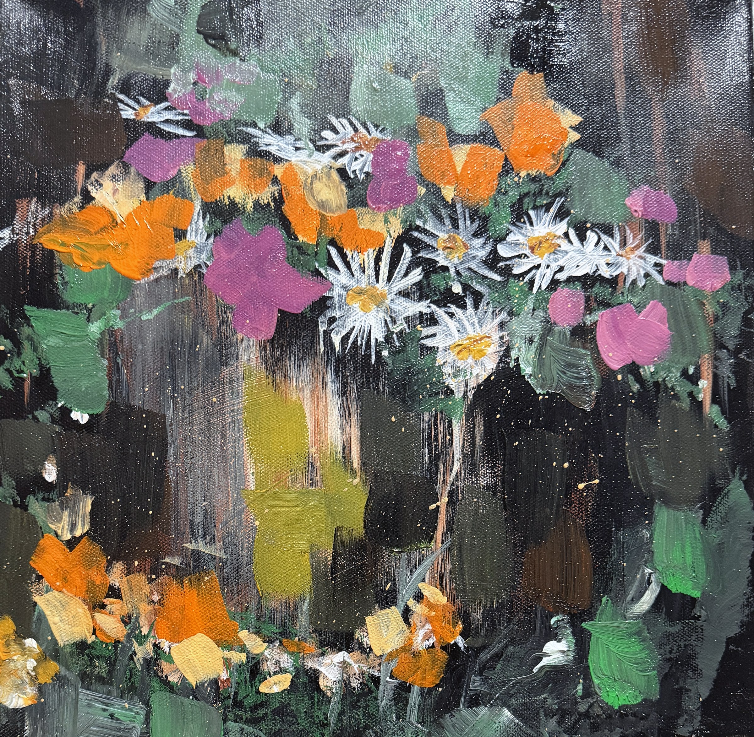 Forest of Flowers, original painting by Jeannette Westmoreland